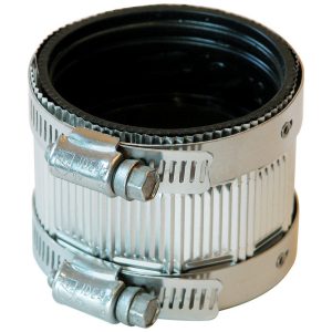 Fernco Schedule 40 2 in. 2 in. D PVC No Hub Coupling