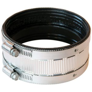Fernco Schedule 40 4 in. 4 in. D PVC No Hub Coupling 1 pk