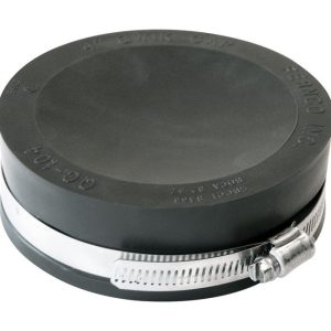 Fernco Schedule 40 4 in. Hub Hub PVC Drain Cap 1 pk