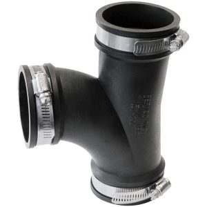 Fernco Schedule 40 2 in. Hub X 2 in. D Hub PVC Tee