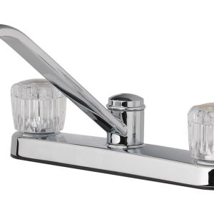 OakBrook Essentials Two Handle Chrome Kitchen Faucet