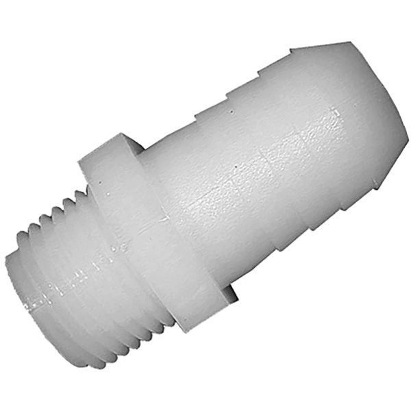 Green Leaf Nylon 1/2 in. D X 3/8 in. D Adapter 1 pk