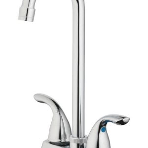 OakBrook Pacifica Two Handle Chrome Bar Faucet