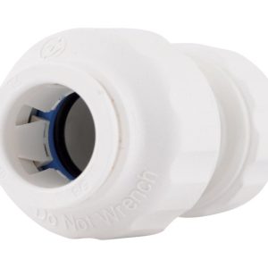 SharkBite Quick Connect Push to Connect 1/2 in. CTS X 3/8 in. D CTS Reducing Union Connector