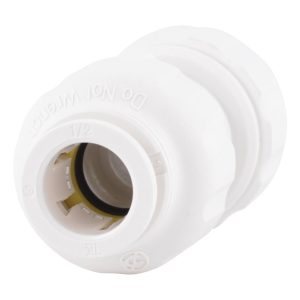 SharkBite Quick Connect Push to Connect 3/8 in. CTS X 3/8 in. D CTS Union Connector