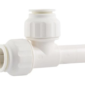 SharkBite Quick Connect Push to Connect 3/4 in. CTS X 3/4 in. D CTS Reducing Stackable Tee