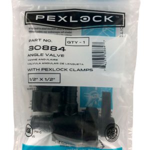Flair-It PEXLock 1/2 in. PEX X 1/2 in. D PEX PPSU Angle Valve