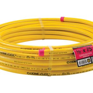 Home-Flex 1/2 in. X 75 ft. L Stainless Steel CSST Gas Tubing