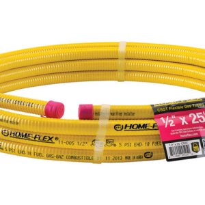 Home-Flex 1/2 in. X 25 ft. L Stainless Steel CSST Gas Tubing