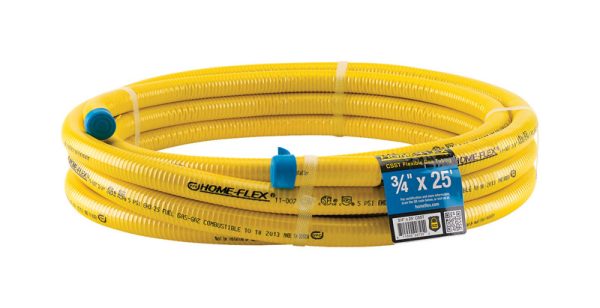 Home-Flex 3/4 in. X 25 ft. L Stainless Steel CSST Gas Tubing