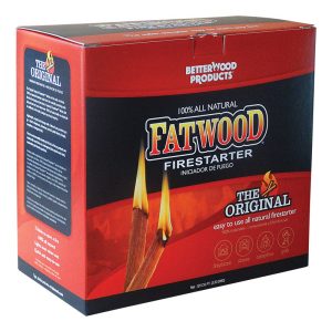 Better Wood Products Fatwood Pine Resin Stick Fire Starter 5 lb