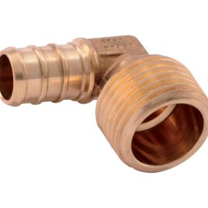 SharkBite EvoPEX 1/2 in. PEX X 1/2 in. D MPT Brass Elbow