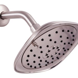 Oakbrook Brush Nickel 3 settings Showerhead 1.8 gpm