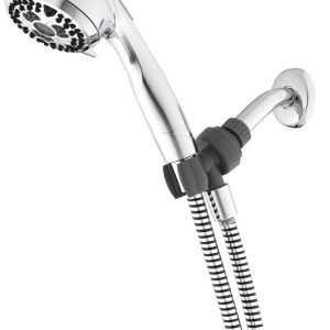Waterpik Height Select Chrome 7 settings Adjustable Showerhead 1.8 gpm