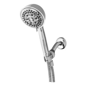 Waterpik PowerPulse Massage Chrome Chrome Seven settings Handheld Showerhead 1.8 gpm