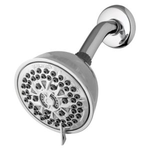 Waterpik PowerPulse Massage Chrome Chrome Seven settings Wallmount Showerhead 1.8 gpm