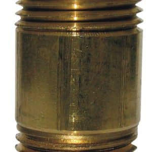 JMF Company 1/8 in. MPT X 1/8 in. D MPT Brass Nipple 1-1/2 in. L