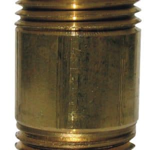 JMF Company 1/8 in. MPT X 1/8 in. D MPT Brass Nipple 2 in. L