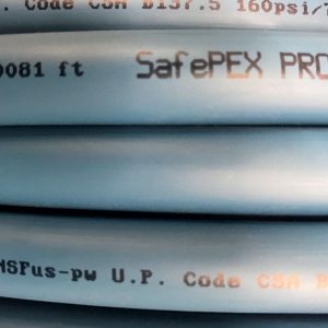 Safe PEX Pro 1/2 in. D X 20 ft. L PEX Tubing 100 psi