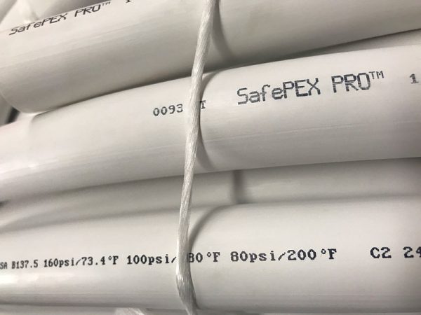 Safe PEX Pro 1/2 in. D X 5 ft. L PEX Tubing 100 psi