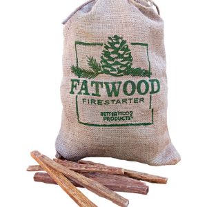 Better Wood Products Fatwood Pine Resin Stick Fire Starter 4 lb