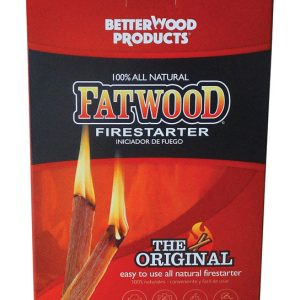 Better Wood Products Fatwood Pine Resin Stick Fire Starter 2 lb
