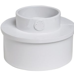 NDS Schedule 35 6 in. Spigot each X 4 in. D Hub PVC Reducing Bushing