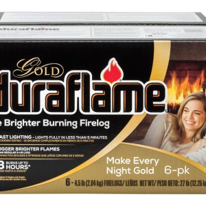 Duraflame Gold Fire Log 6 pk 4.5 lb