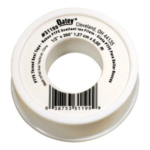 Oatey White 1/2 in. W X 260 in. L Thread Seal Tape 0.1 oz