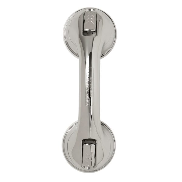 Mommy's Helper 4 in. L ADA Compliant Chrome Plastic Suction Cup Grab Bar