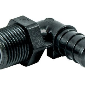 Flair-It Ecopoly 1/2 in. PEX Barb X 3/8 in. D MPT Elbow