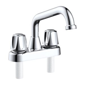 Home Plus Chrome Bathroom Faucet 4 in.