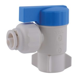 SharkBite Quick Connect 1/2 in. FPT X 1/2 in. FPT Plastic Angle Stop Valve