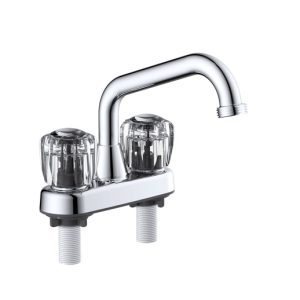 Home Plus Chrome Bathroom Faucet 4 in.