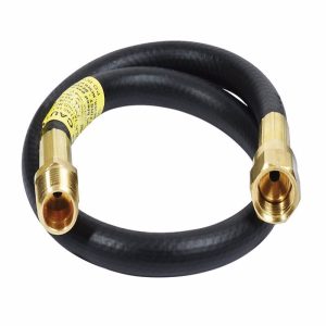 Mr. Heater 3/8 in. D X 3/8 in. D X 22 in. L Brass/Plastic Male Pipe Thread x Female Flare Hose Assem