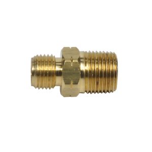 Mr. Heater 3/8 in. D X 9/16 in. D Brass MPT X MPT Propane Fitting