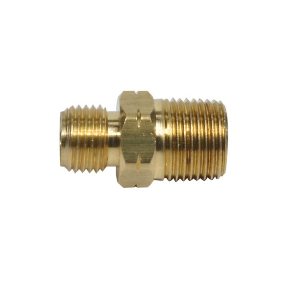 Mr. Heater 3/8 in. D X 9/16 in. D Brass MPT X MPT Propane Fitting