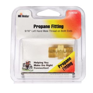 Mr. Heater 9/16 in. D X 9/16 in. D Brass FPT x MPT Propane Fitting