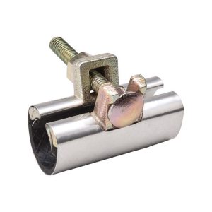 BK Products 3/4 in. Galvanized 430 Stainless Steel Pipe Repair Clamp