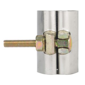 BK Products 1-1/2 in. Galvanized 430 Stainless Steel Pipe Repair Clamp