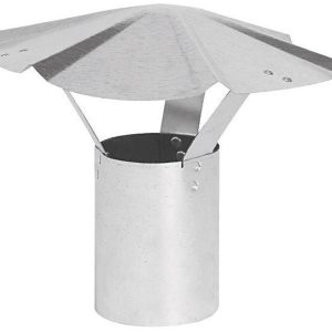 Imperial 3 in. D Steel Rain Cap