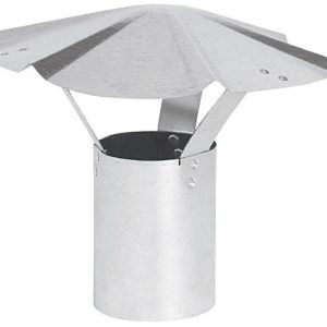 Imperial 5 in. D Steel Rain Cap