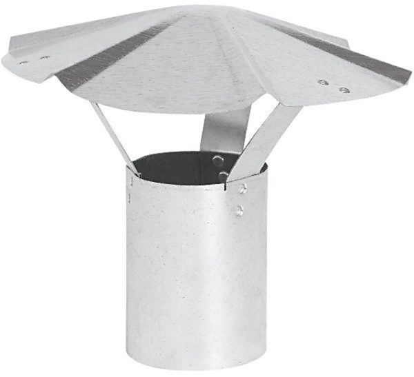 Imperial 5 in. D Steel Rain Cap