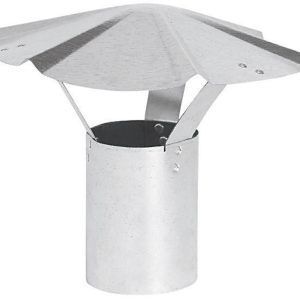 Imperial 6 in. D Steel Rain Cap