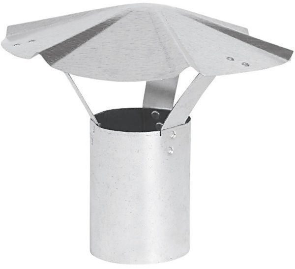 Imperial 6 in. D Steel Rain Cap