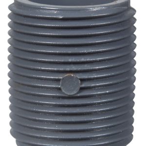 BK Products Schedule 80 1-1/2 in. MPT each PVC Close Nipple
