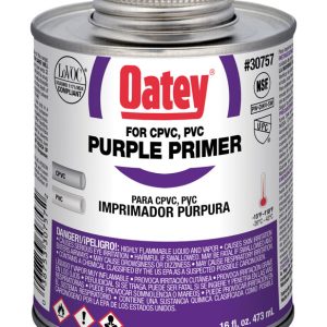 Oatey Purple Primer For CPVC/PVC 16 oz
