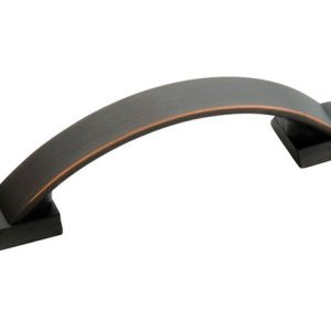 Amerock Candler Half Oval Arch Cabinet Pull 3 in. Oil Rubbed Bronze 5 pk