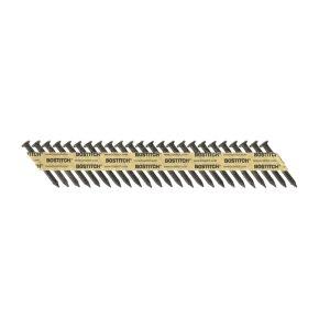 Bostitch StrapShot 2-1/2 in. 10 Ga. Paper Strip Brite Metal Connector Nails 35 deg 1,000 pk