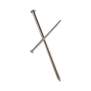 Simpson Strong-Tie 8D 2-1/2 in. Trim Coated Stainless Steel Nail Round Head 1 lb